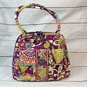 Vera Bradley Shoulder Bag Purse Plum Crazy Retired Glenna? Handbag